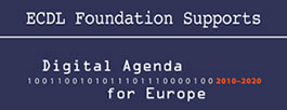 ECDL Foundation Supports Digital Agenda For Europe